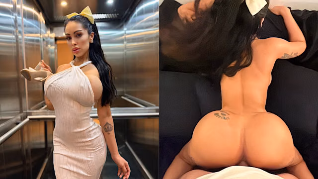 Shy Latina Girl Turns Wild in Elevator After Hitting the Switch