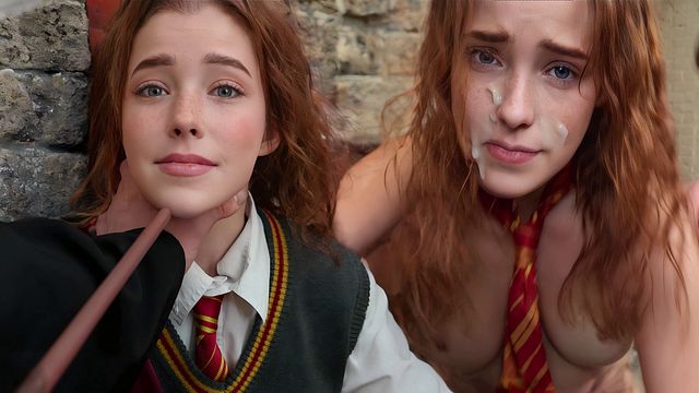 Latina Cosplay Hermione Granger Satisfies Client
