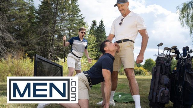 Latino Men Dick Dawson Rides Dallas Steele's Big Club