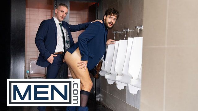 Latino Men Samuel Hodecker and Apolo Adrii Bathroom Fuck