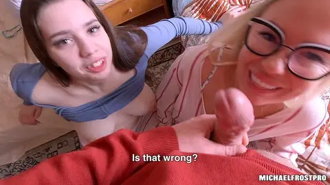 Stepmom Offers Latina Stepdaughter's Pussy to Stranger