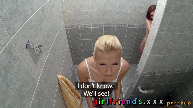 Latina Lesbians Shower Sex