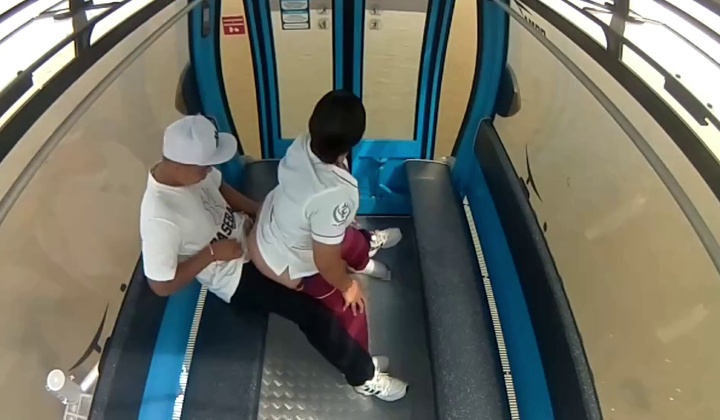 Ecuadorian Nurse Cheats Gets Fucked in Public