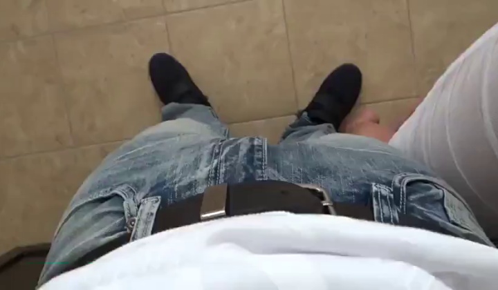 Latina Gives Blowjob to Lover