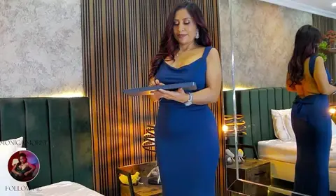 Mexican Latina Solo Masturbation in Bedroom