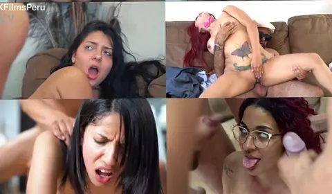 Latina Trio with Big Boobs and Big Asses in Intense Scene