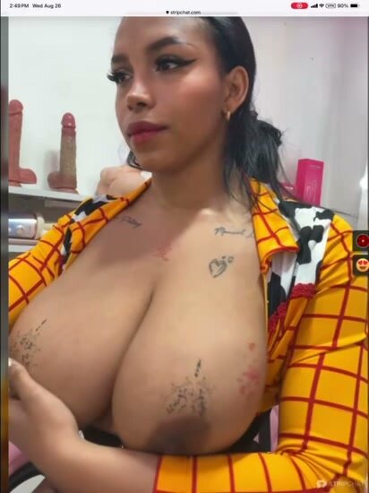 Big Tits Latina Gets Fucked Hard in Bedroom