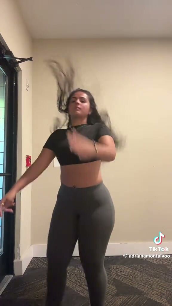 Desperate TikTok Dance by Latina Teen