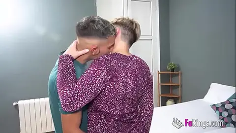 Chubby Spanish MILF Seduces Young Man in Bedroom