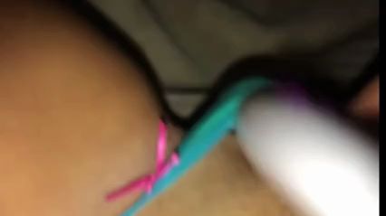Latina Solo Orgasm Under Sheets In Mini Thong