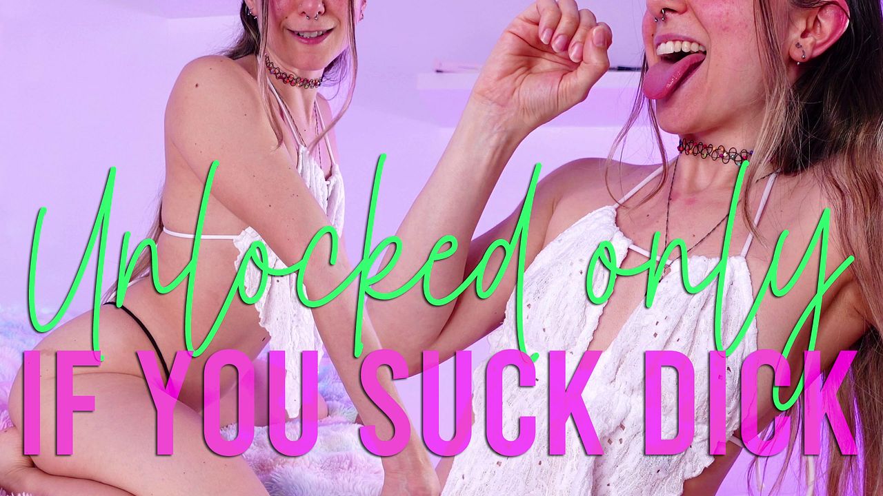 Latina Femdom Tease with Chastity and Bisexual Encouragement