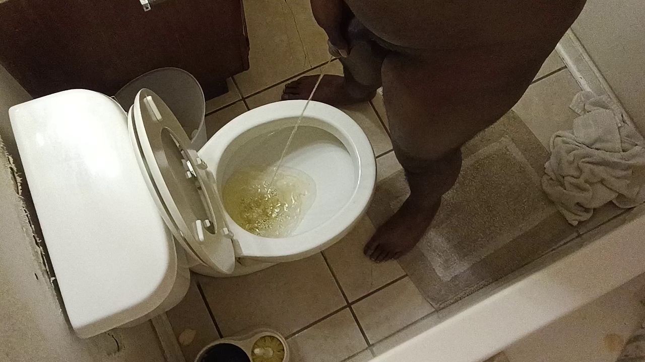 Latina Takes Piss After Rough Anal Sex