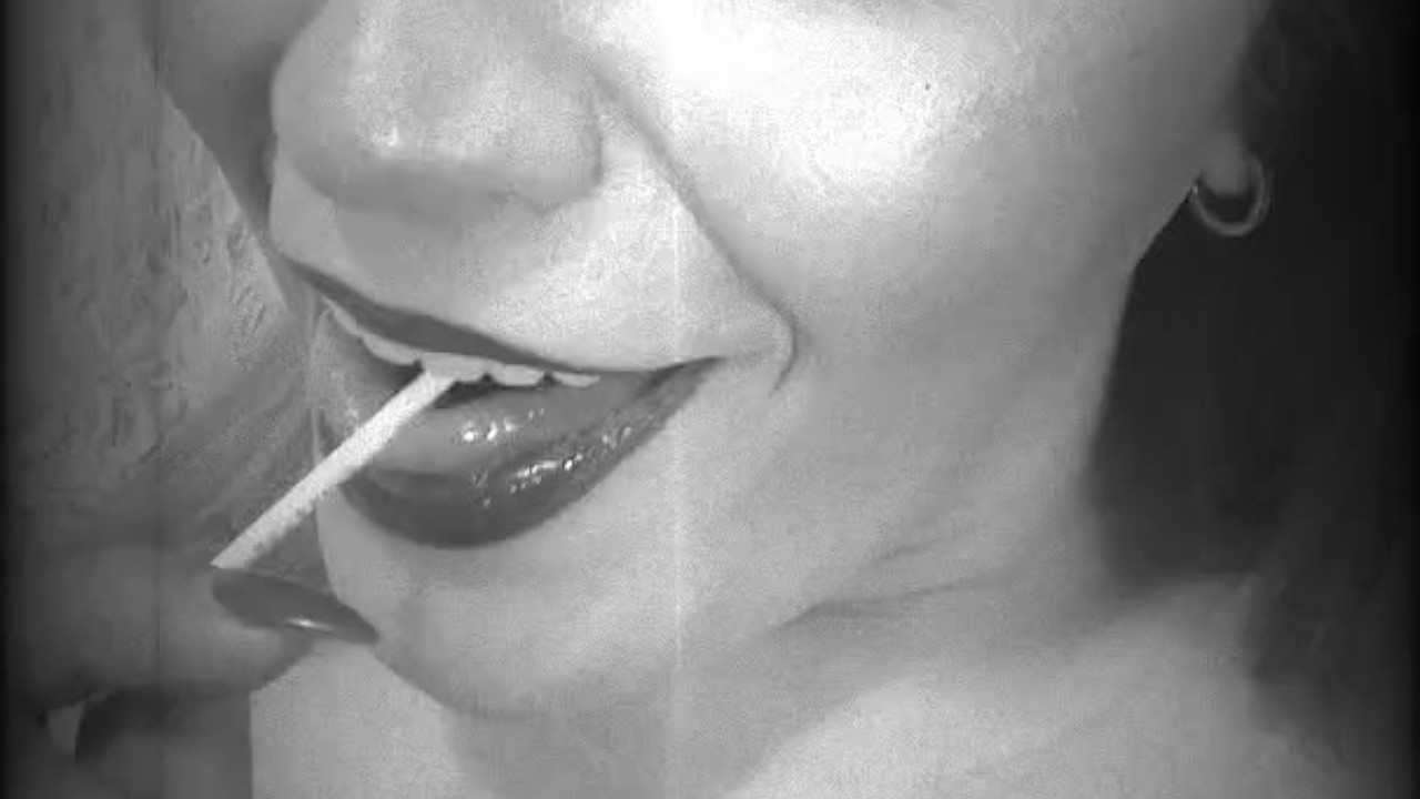 Latin Babe Sucks Lollypop Candy