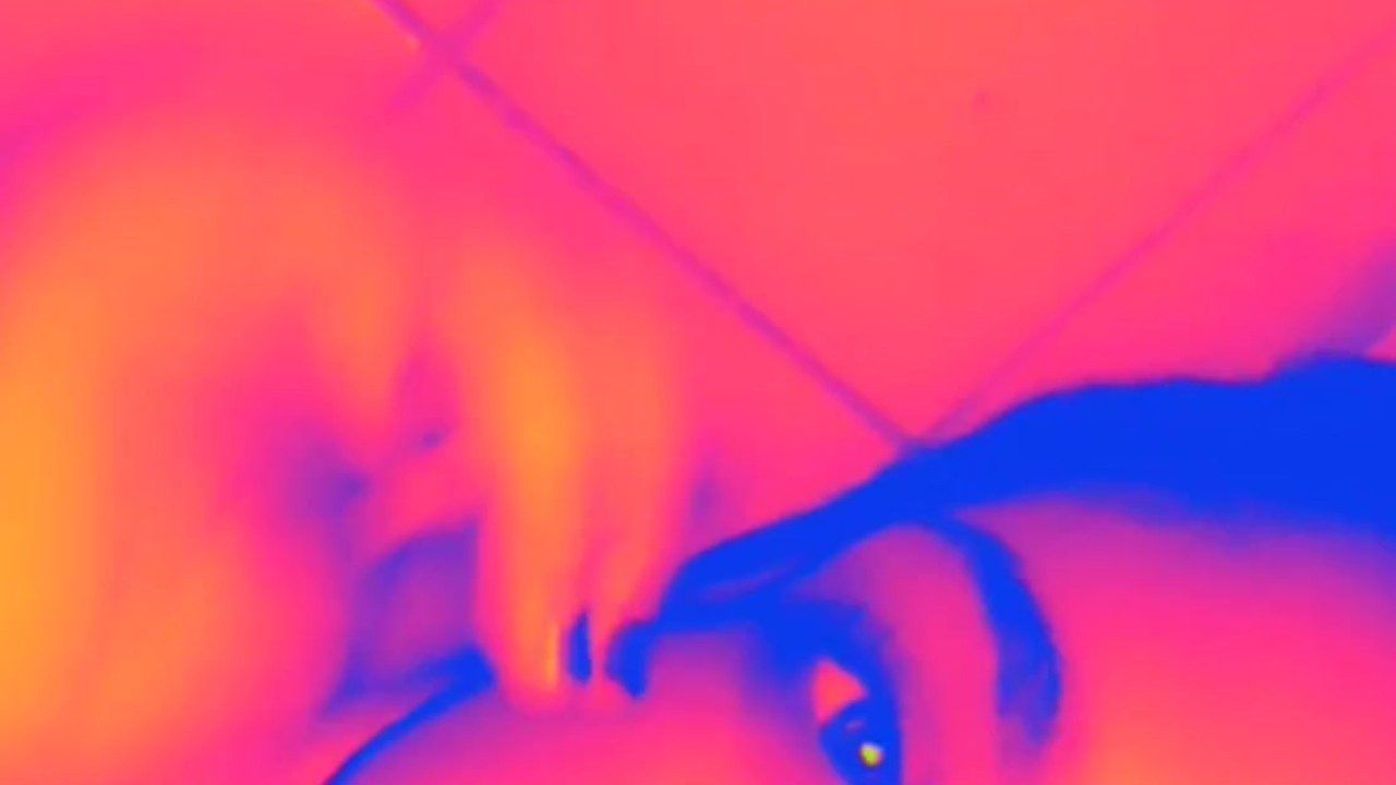 Latina Teases Older Man