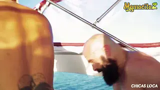 Busty Tattooed Milf Gina Fuck on Boat Vacation