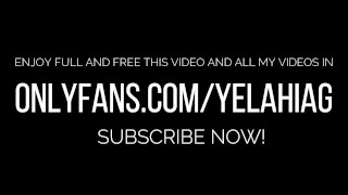 Latina Fake Cumshot in Hotel Room POV