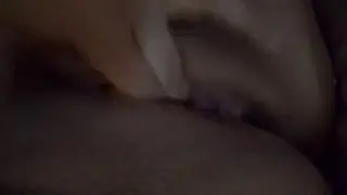 Solo Fingering and Squirt Tease in Bedroom